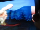 Cum on Girl in tight dress.MOV