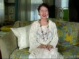 Kinky old anal spunker fucks her tight little asshole for you